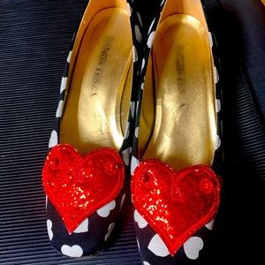 Ramon Tenza vintage heart heels size 6